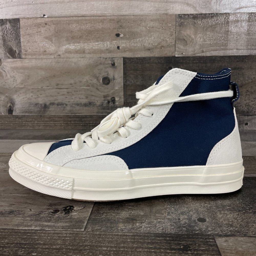 Converse Chuck Taylor All Star 70 Hi Final Club Obsidian Egret Sneakers 168604C - Picture 2 of 7